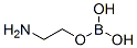 2-aminoethanol, monoester with boric acid Structure