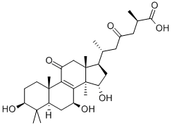 灵芝酸 C2,103773-62-2,结构式