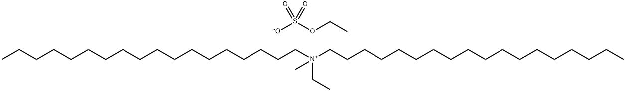 ethylmethyldi(octadecyl)ammonium ethyl sulphate Structure