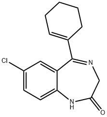 诺替西泮 结构式