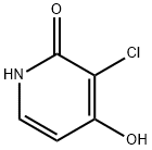 2(1H)-Pyridinone,3-chloro-4-hydroxy-(9CI) Struktur