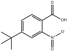 4-叔丁基-2-硝基苯甲酸, 103797-19-9, 结构式