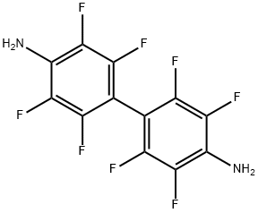 4,4'-Diaminooctafluorobiphenyl Struktur
