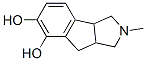 Indeno[1,2-c]pyrrole-6,7-diol, 1,2,3,3a,8,8a-hexahydro-2-methyl- (9CI) Struktur