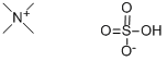 Tetramethylammonium hydrogen sulfate Structure