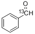 ベンズアルデヒド (カルボニル-13C, 99%) 化学構造式