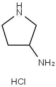 3-氨基吡咯烷二盐酸盐,103831-11-4,结构式