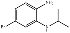 1,2-BenzenediaMine, 4-broMo-N2-(1-Methylethyl)- Struktur