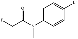 4'-Bromo-2-fluoro-N-methylacetanilide Structure