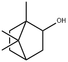 rel-(1S*,4β*)-1,7,7-トリメチルビシクロ[2.2.1]ヘプタン-2α*-オール 化学構造式