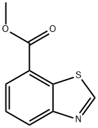 7-羧酸甲酯苯并噻唑 结构式