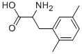 DL-2,5-Dimethylphenylalanine Struktur