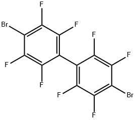 4 4'-二溴八氟联苯,10386-84-2,结构式