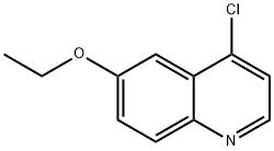 4-CHLORO-6-ETHOXYQUINOLINE Struktur