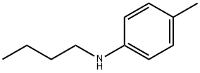 N-正丁基-4-甲苯胺,10387-24-3,结构式