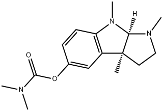 (-)-N-甲基毒扁豆碱 结构式