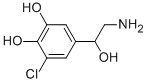 1,2-Benzenediol, 5-(2-amino-1-hydroxyethyl)-3-chloro-, (R)- (9CI) 结构式