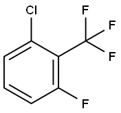 2-クロロ-6-フルオロベンゾトリフルオリド 化学構造式