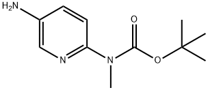 TERT-BUTYL-5-AMINOPYRIDIN-2-YLMETHYLCARBAMATE Structure