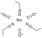 TRICARBONYLTRIS(PROPIONITRILE)MOLYBDENUM (0) Structure