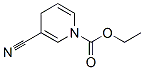 1(4H)-Pyridinecarboxylic  acid,  3-cyano-,  ethyl  ester 结构式