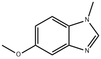 5-METHOXY-1-METHYLBENZIMIDAZOLE Structure