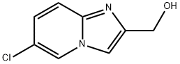 6-氯咪唑并[1,2-A]吡啶-2-基)甲醇, 1039416-36-8, 结构式