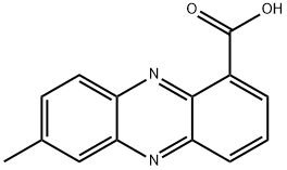 7-METHYL-PHENAZINE-1-CARBOXYLIC ACID Structure