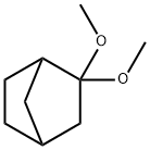 2,2-ジメトキシビシクロ[2.2.1]ヘプタン 化学構造式
