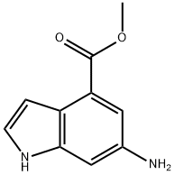 METHYL 6-AMINO-4-INDOLECARBOXYLATE Structure