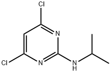 4,6-dichloro-N-isopropylpyriMidin-2-aMine Struktur