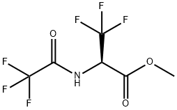METHYL 3,3,3-TRIFLUORO-N-(TRIFLUOROACETYL)ALANINATE Structure