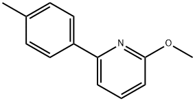 2-Methoxy-6-p-tolylpyridine Struktur
