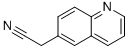 2-(quinolin-6-yl)acetonitrile Structure