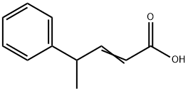 (E)-4-PHENYL-PENT-2-ENOIC ACID Structure