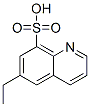 8-Quinolinesulfonic  acid,  6-ethyl-,103989-16-8,结构式
