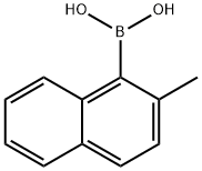 2-甲基-1-萘硼酸,103989-84-0,结构式