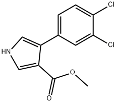 4-(3,4-디클로로페닐)-1H-피롤-3-카르복실리산메틸에스테르