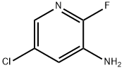 3-氨基-5-氯-2-氟吡啶,103999-78-6,结构式