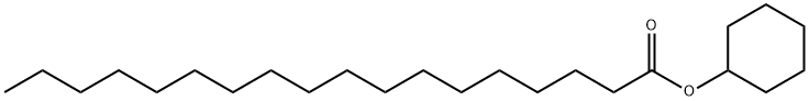 ステアリン酸シクロヘキシル 化学構造式