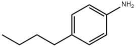 4-ブチルアニリン 化学構造式