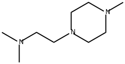 1-(2-ジメチルアミノエチル)-4-メチルピペラジン 化学構造式