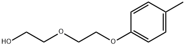 2-[2-(4-甲基苯氧基)乙氧基]乙-1-醇,104-39-2,结构式