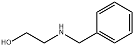 N-ベンジルエタノールアミン 化学構造式