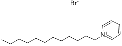 1-ドデシルピリジニウム·ブロミド 化学構造式