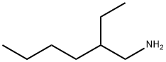 2-エチルヘキシルアミン 化学構造式