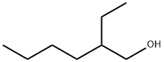 2-乙基己醇,104-76-7,结构式