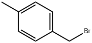 α-ブロモ-p-キシレン 化学構造式