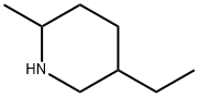 5-エチル-2-メチルピペリジン 化学構造式