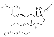 N-去甲米非司酮, 104004-96-8, 结构式